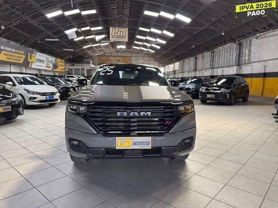 RAM RAMPAGE 2.0 HURRICANE 4 TURBO GASOLINA R/T 4X4 AUTOMÁTICO